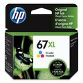 Hp HP 67XL, 3YM58AN High-Yield Tri-Color Original Ink Cartridge 3YM58AN#140